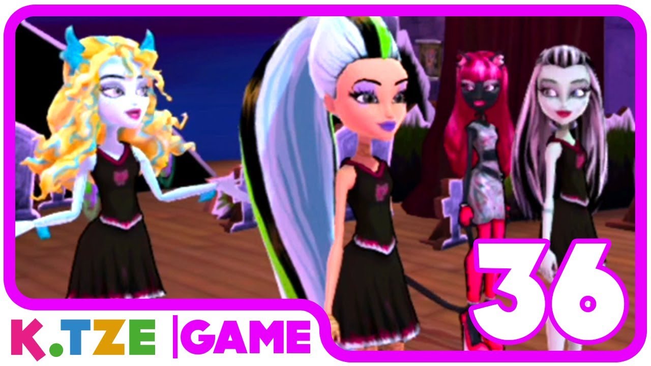 Let's Play Monster High Aller Anfang ist schwer auf Deutsch 🎀 Ganzer Film als Wii U Spiel | Teil 36