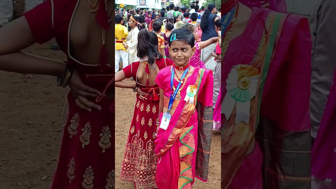Janmashtami celebration in C.S.Bhujbal global school 2025#dahihandi#viralvideo#radhakrishna