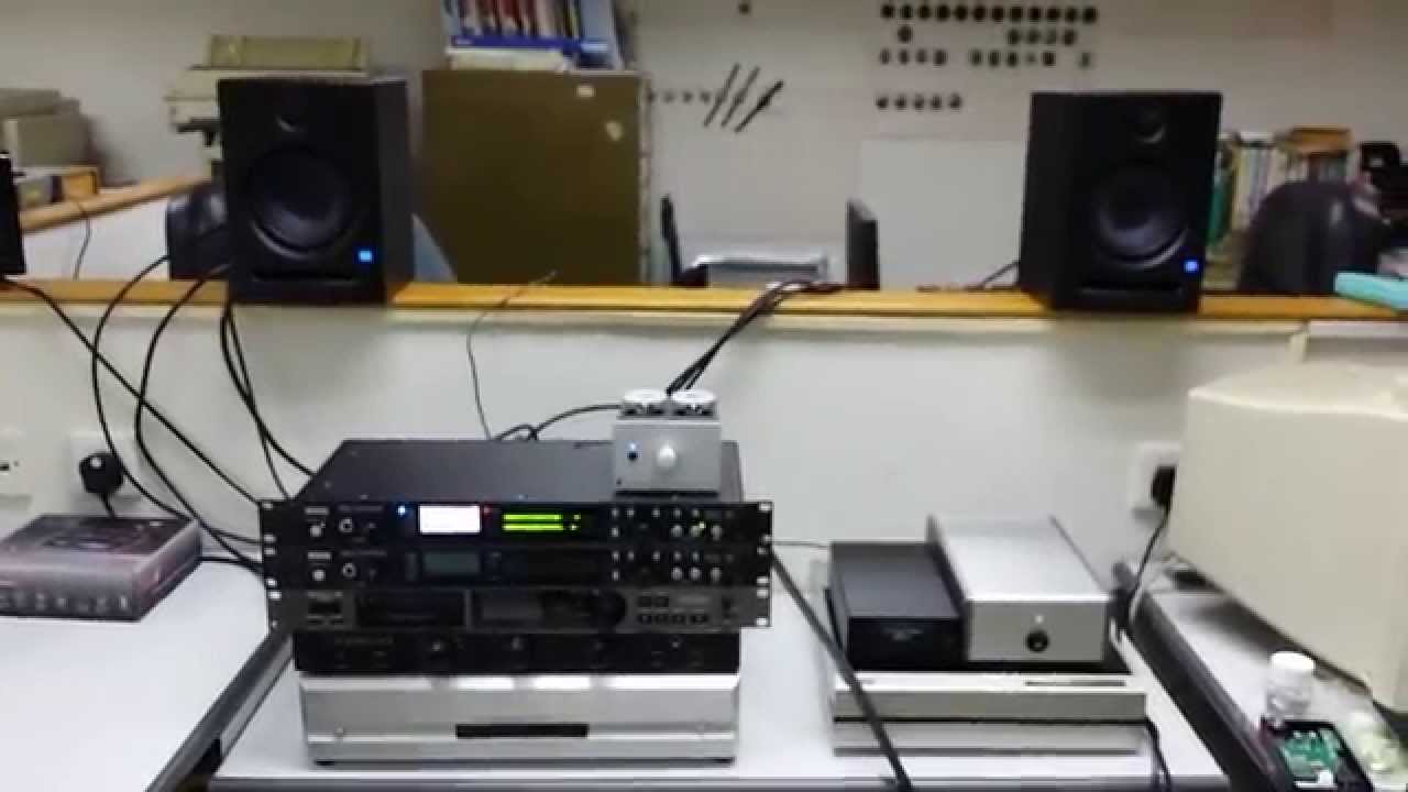 Play back test by Korg MR-2000S-BK