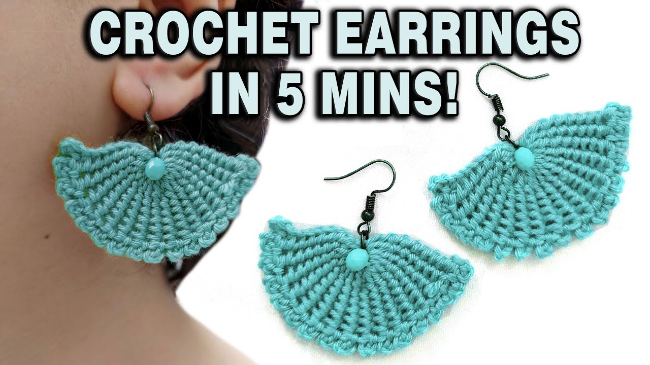 Step-by-Step Crochet Earrings for Absolute Beginners
