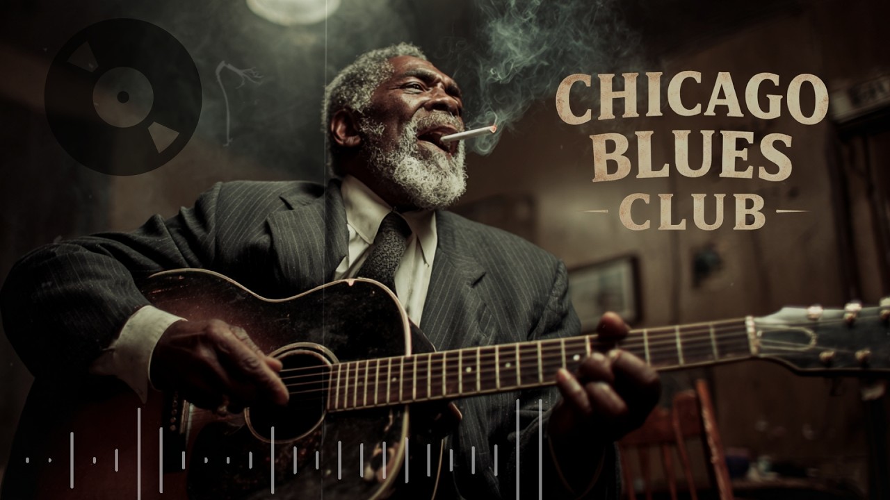 Relaxing blues music- Chicago blues - Midnight Whiskey Blues | Vol. 15