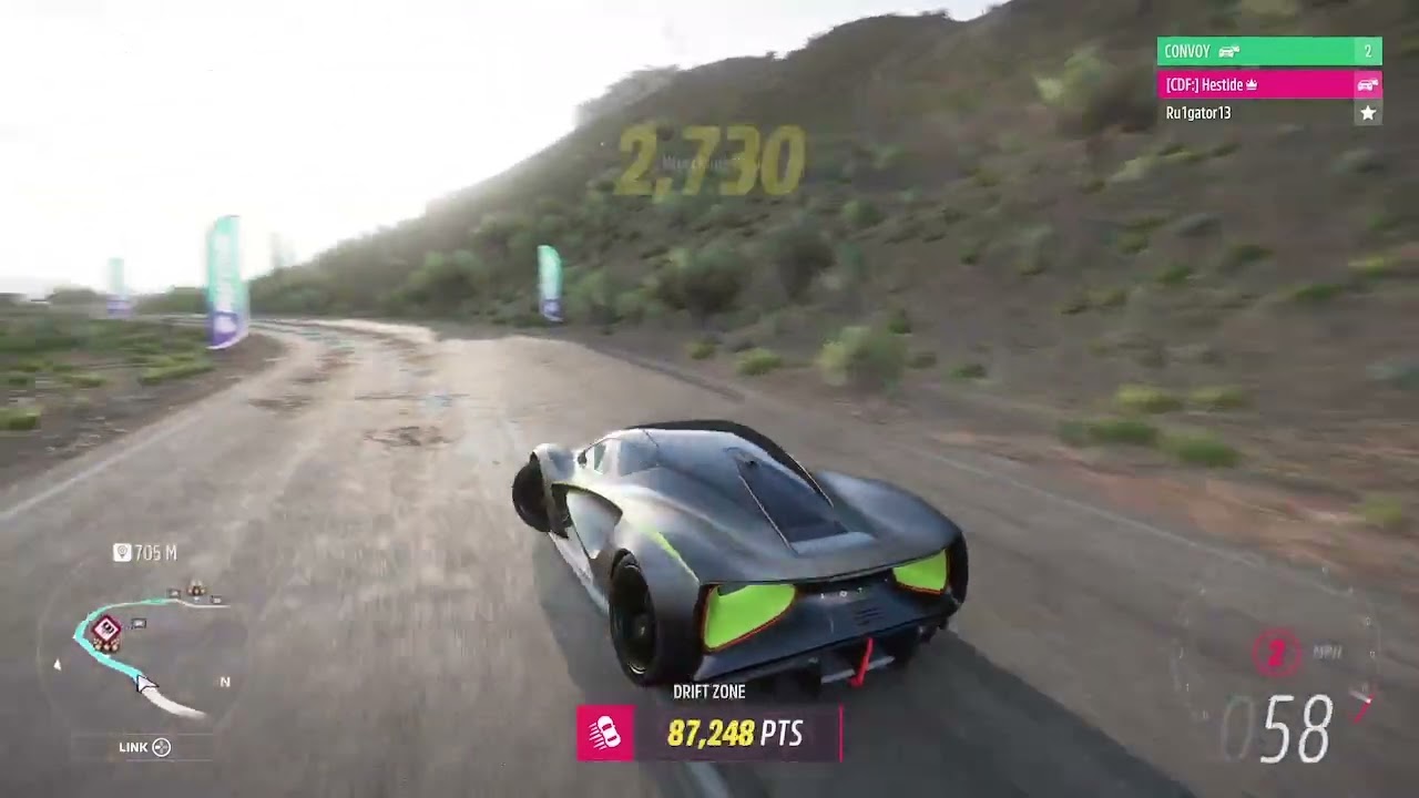 Hillside Drift Zone (222,299pts) Forza Horizon 5