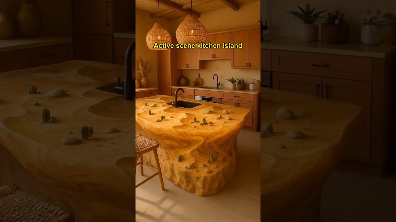 Active scene kitchen island 