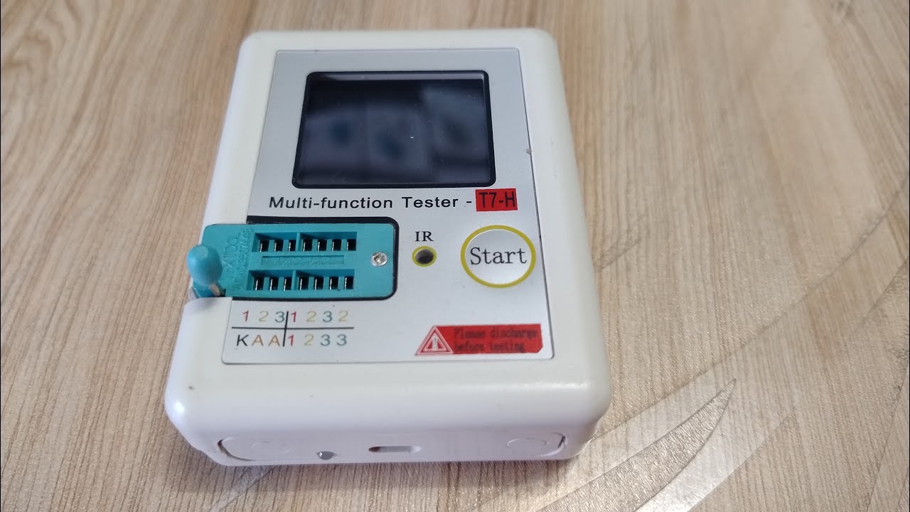Review: TC-T7-H Full-Color Multifunction Tester | Testing BJTs, MOSFETs, Triacs & More! 🔧🔬