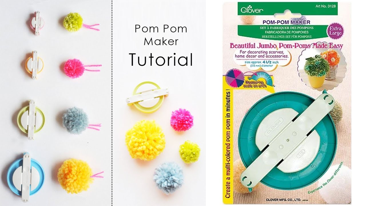 Pom Pom Maker Clover Tutorial
