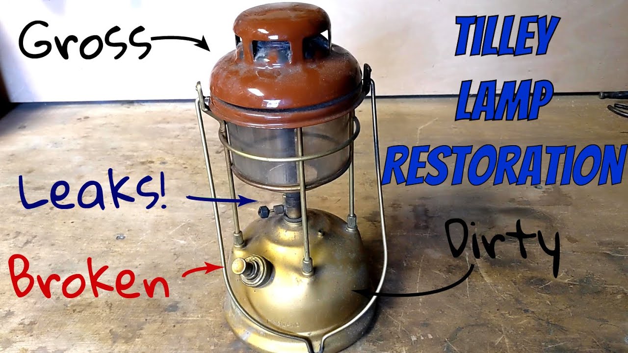 Restoring a 1950s Vintage Tilley Lamp
