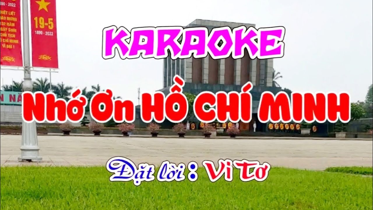 KARAOKE hát then : NHỚ ƠN HỒ CHÍ MINH 🎵🎶 Beat Hà Hoàn, chị em song Mỉ