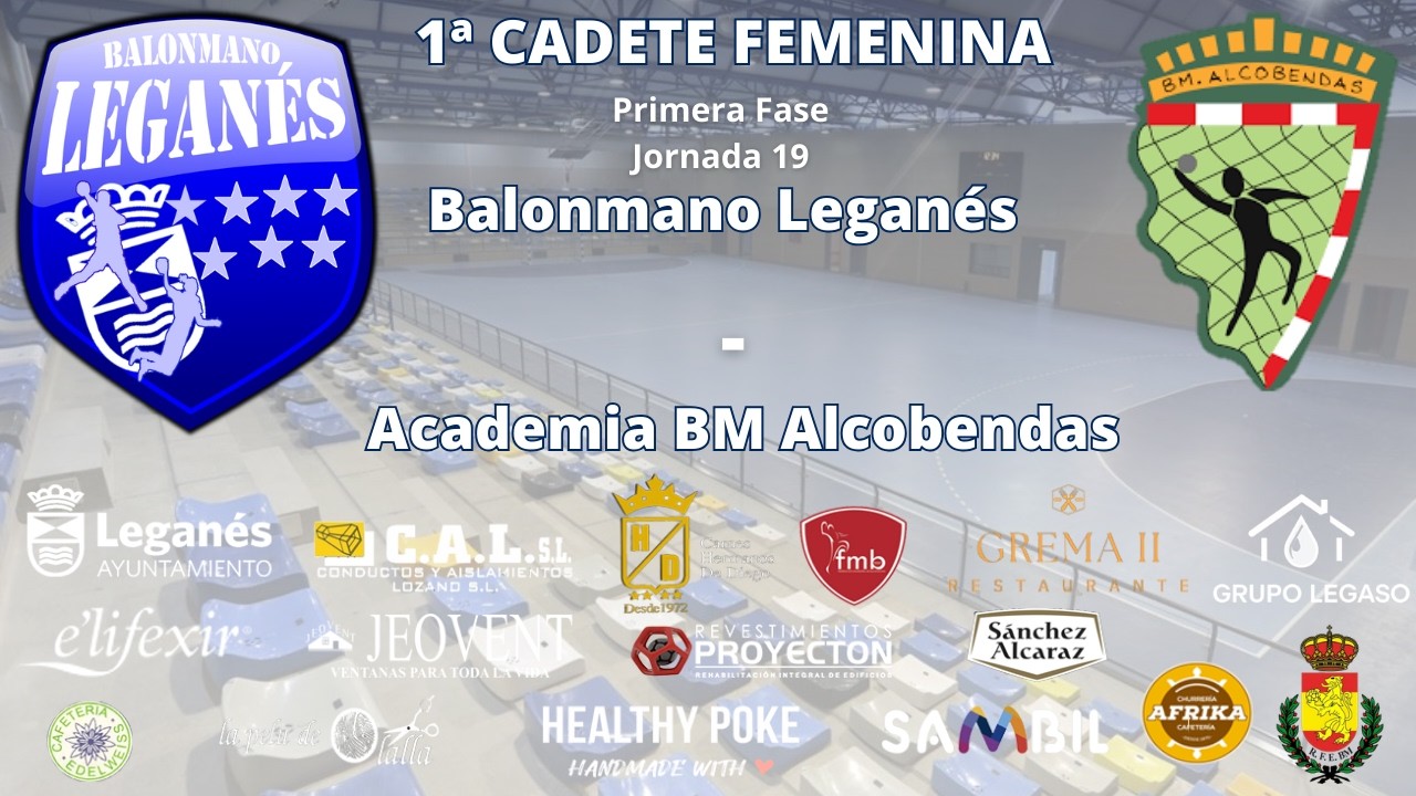 1CF BM LEGANES - Alcobendas