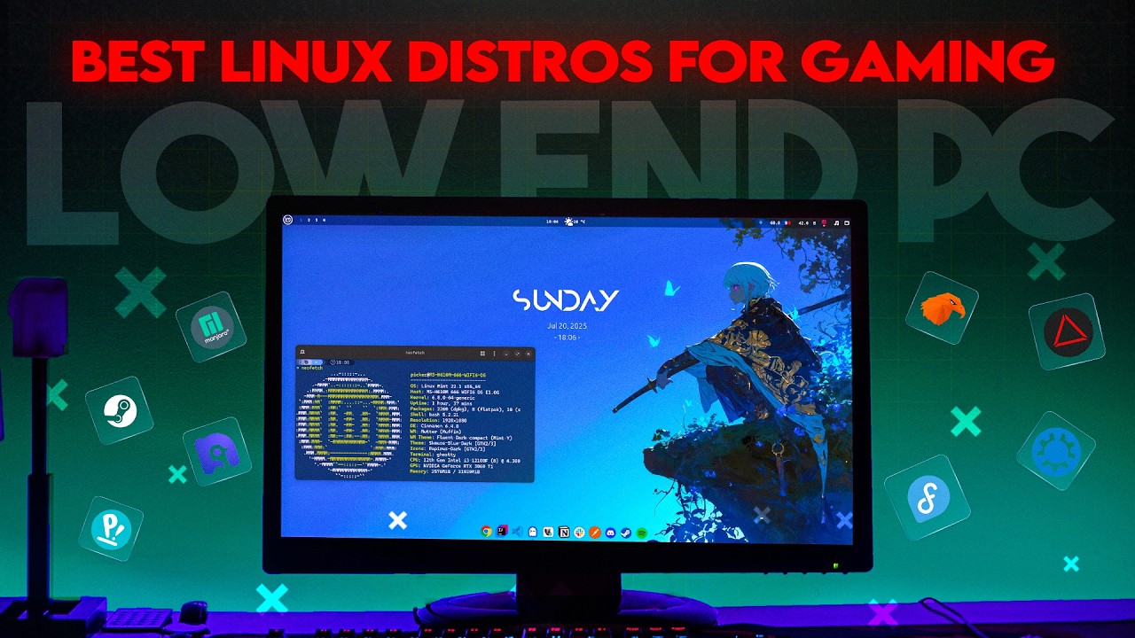 Я протестировал лучшие дистрибутивы Linux для игр. Вот что получилось.
