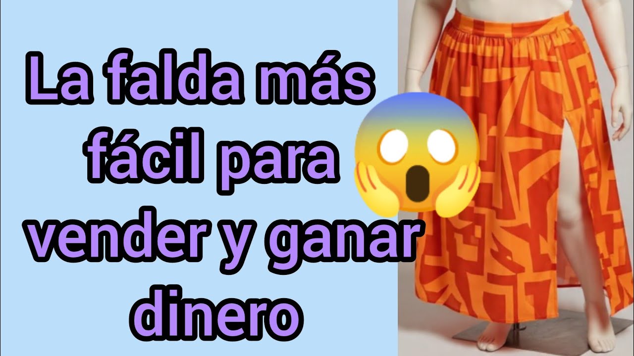Patrona falda súper fácil  y arma tu primera colección de falda 😸