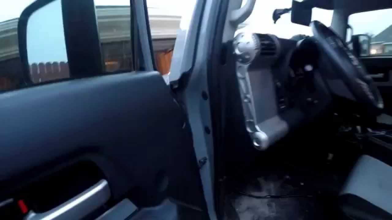 FJ LightBar Install A Pillar Correction