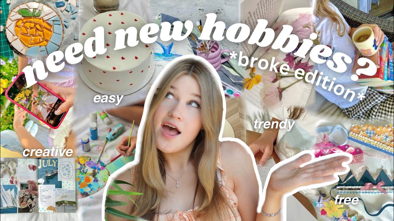 FREE HOBBIES you need to get into if you&rsquo;re BORED & BROKE