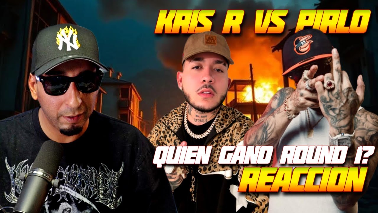 KRIS R Vs PIRLO 😱 | Quien Gano Round 1? - REACCION