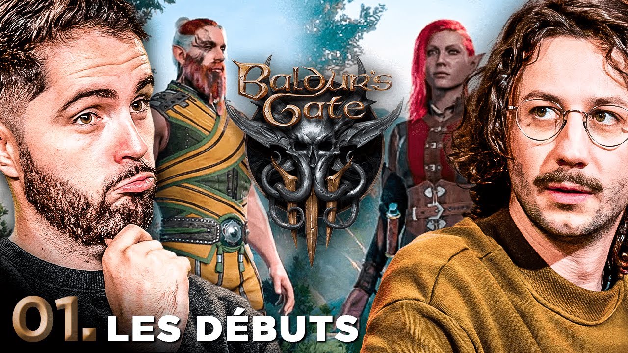 Le d&eacute;but de l'&eacute;pop&eacute;e ! #01 - Baldur's Gate III avec Rivenzi (let's play)