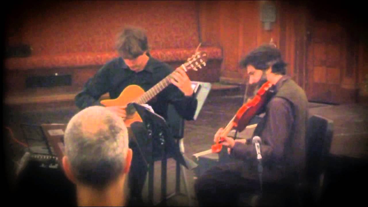 Tango Choc- Astor Piazzolla; arranged for guitar and violin