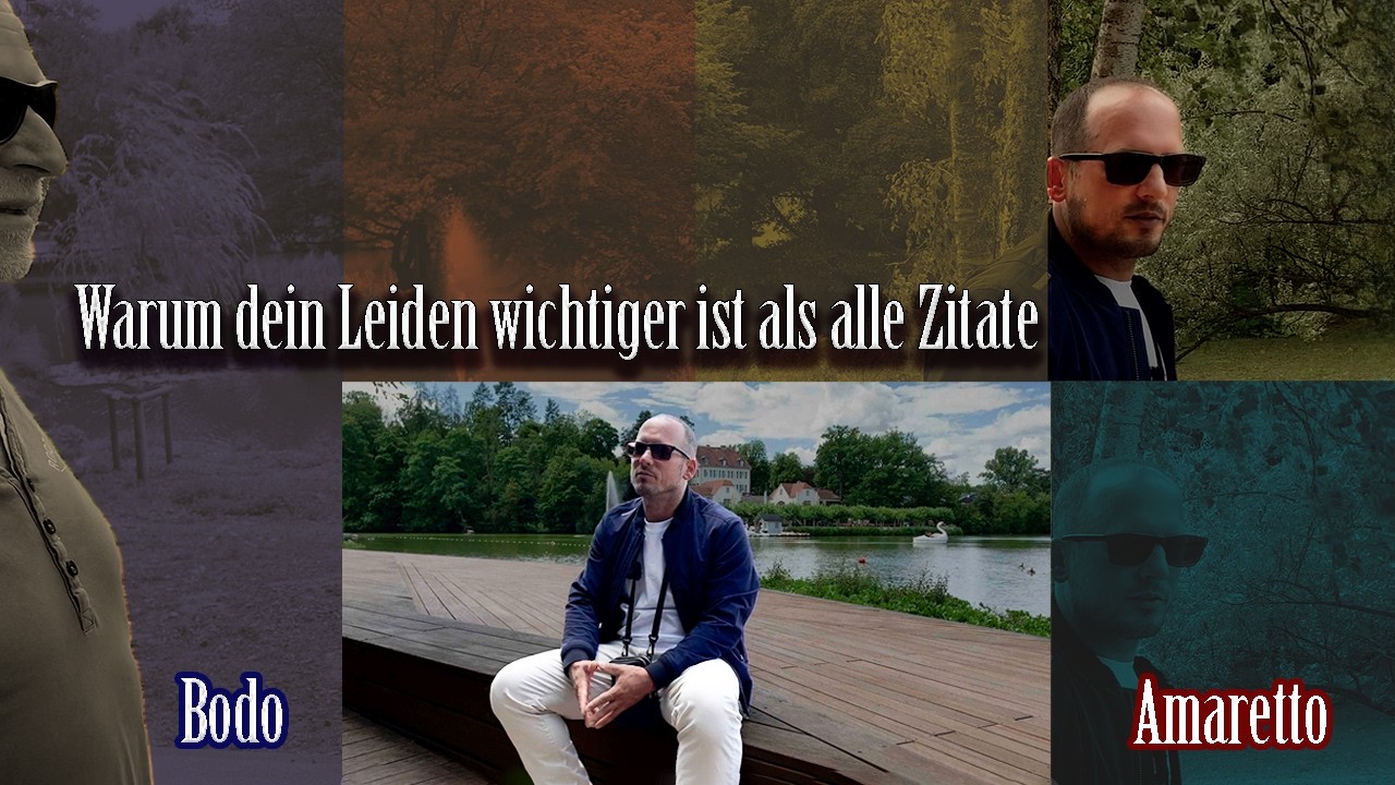 Amaretto im Kurpark - Warum dein Leiden wichtiger ist als alle Zitate