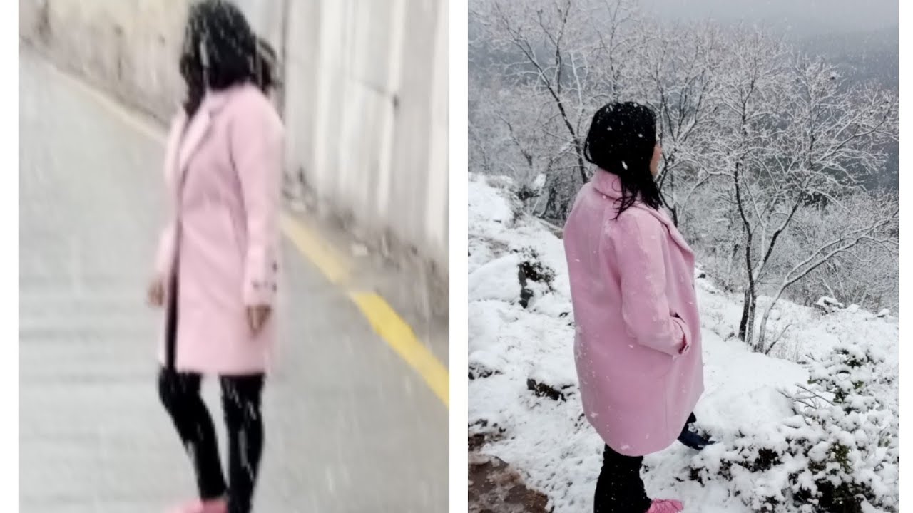 Muree trip [live snow Fall 🌨️] amazing weather ☁️