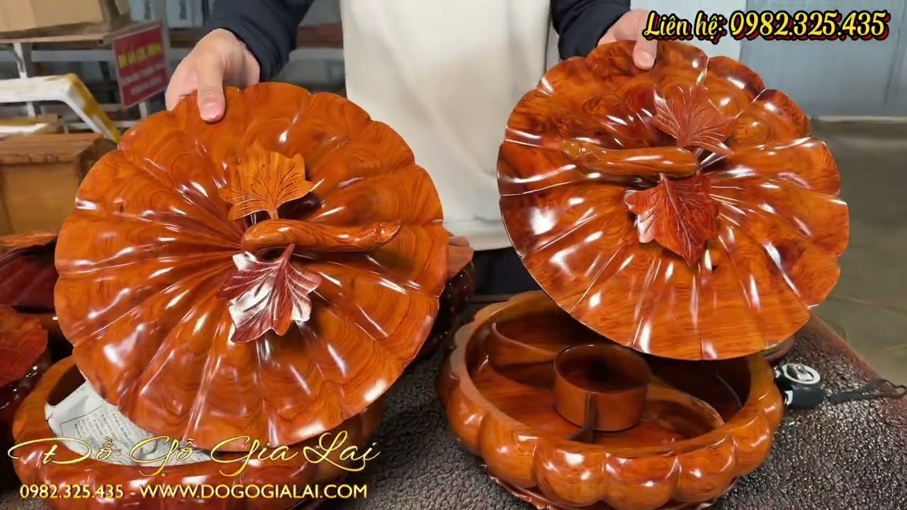 Khay Đựng Bánh Kẹo Bằng Gỗ Siêu Đẹp