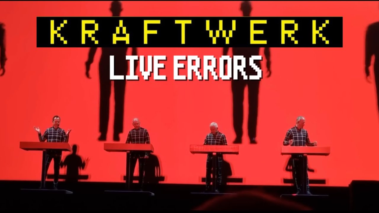 Kraftwerk live show errors compilation 2025 update 