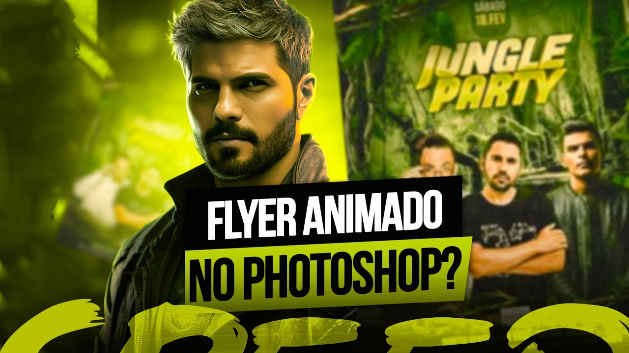 COMO FAZER UM FLYER ANIMADO EM MENOS DE 15 MINUTOS USANDO O PHOTOSHOP