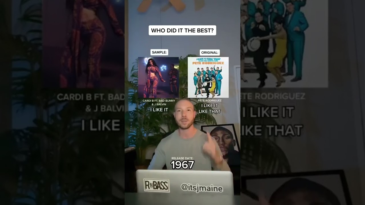Who Did It The Best? Cardi B, Bad Bunny & J Balvin &ldquo;I Like It&rdquo; Sample or Original? #shorts #sample