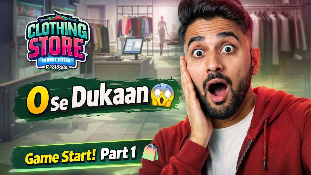 0 Se Business Start Kiya 😱 | Clothing Store Simulator Gameplay in Hindi