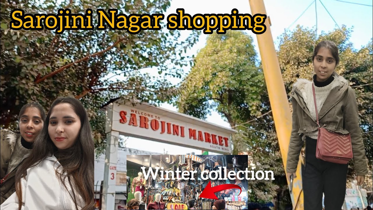 Sarojini Nagar market shopping in Delhi 🛍️।। Winter collection 🛍️ ।।#sarojininagar #delhivlog 