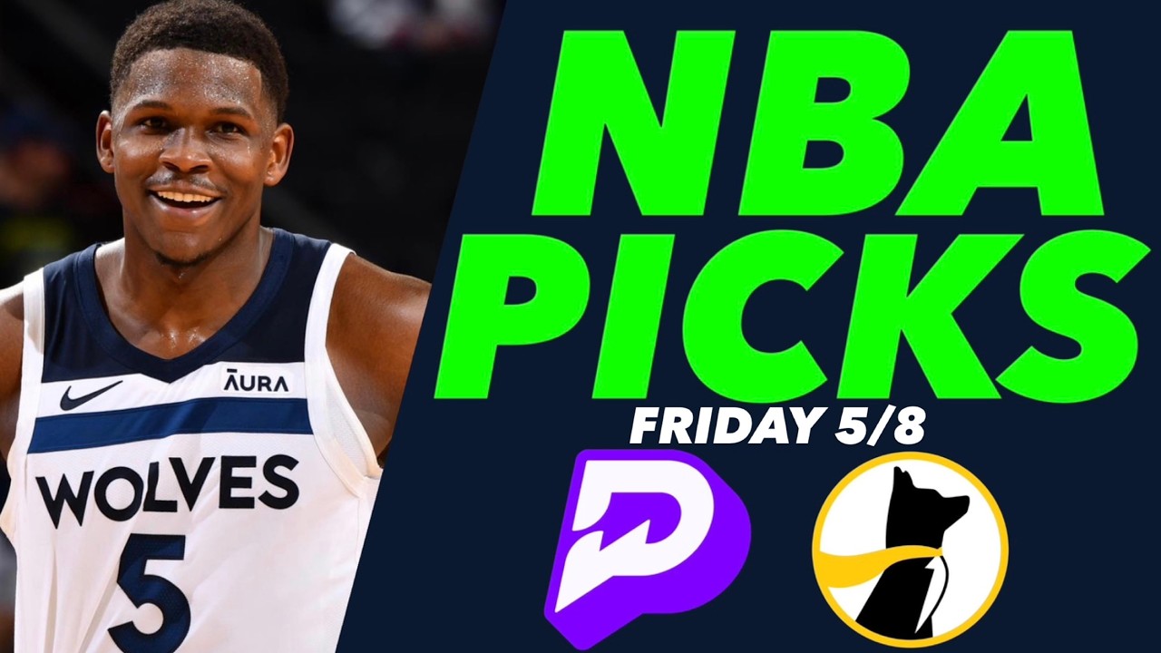 (10-7 NBA RUN!!!) NBA PRIZEPICKS BEST PICKS FRIDAY 5/8 ✅✅| 2 FREE PLAYER PROPS FOR PLAYOFFS 5/8!!!