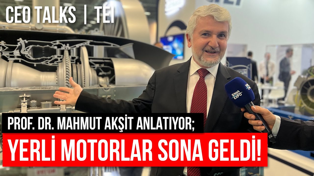 Milli Uçak Motorlarında Son Durumu Prof. Dr. Mahmut Akşit Anlatıyor