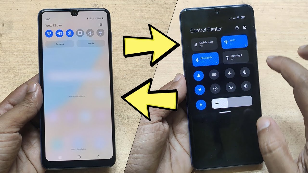 Как изменить панель уведомлений Samsung