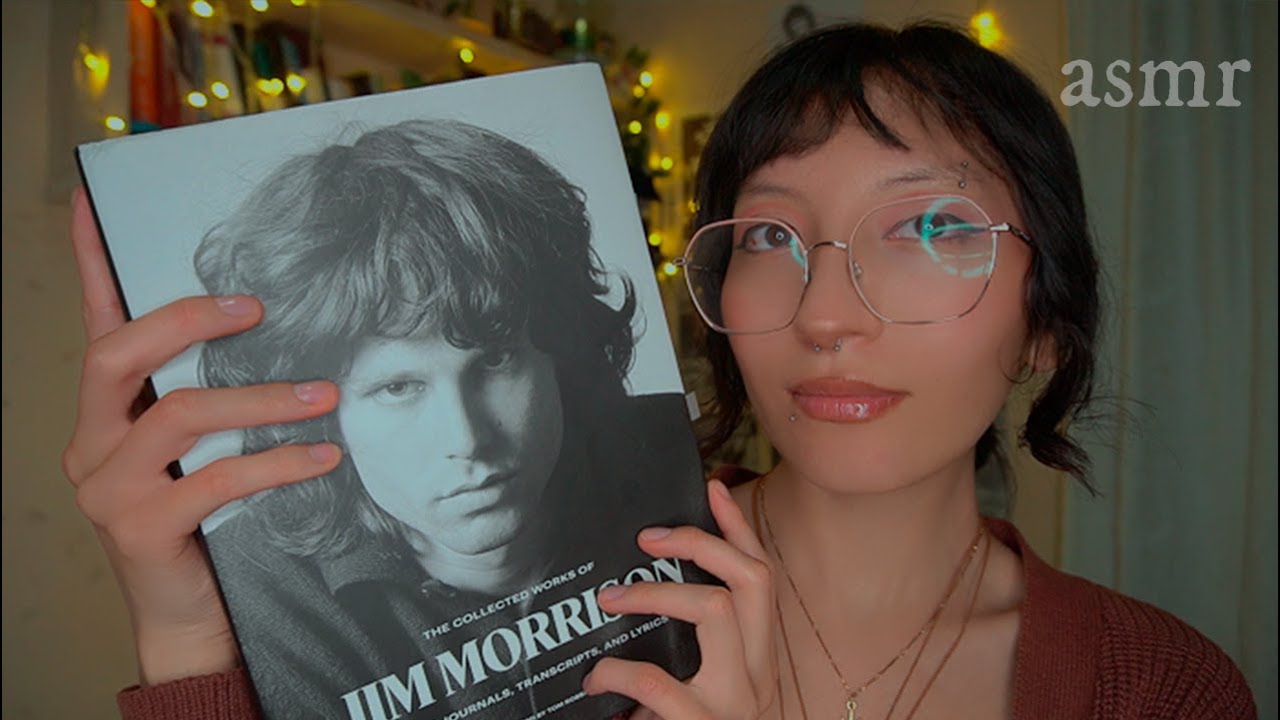 Jim Morrison, poemas y canciones ✧⋆˙ ASMR page turning, susurros