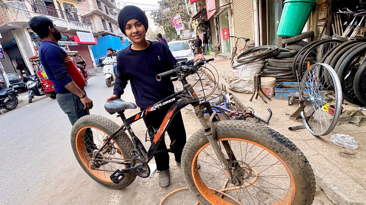 Finally Sidak Ki Cycle Thik Hogyi 😍
