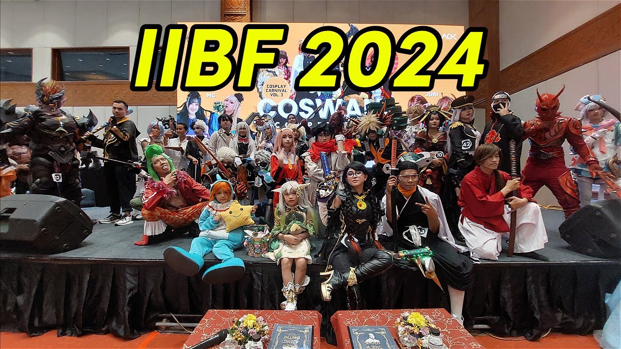 Indonesia International Book Fair 2024 - Coswalk competition