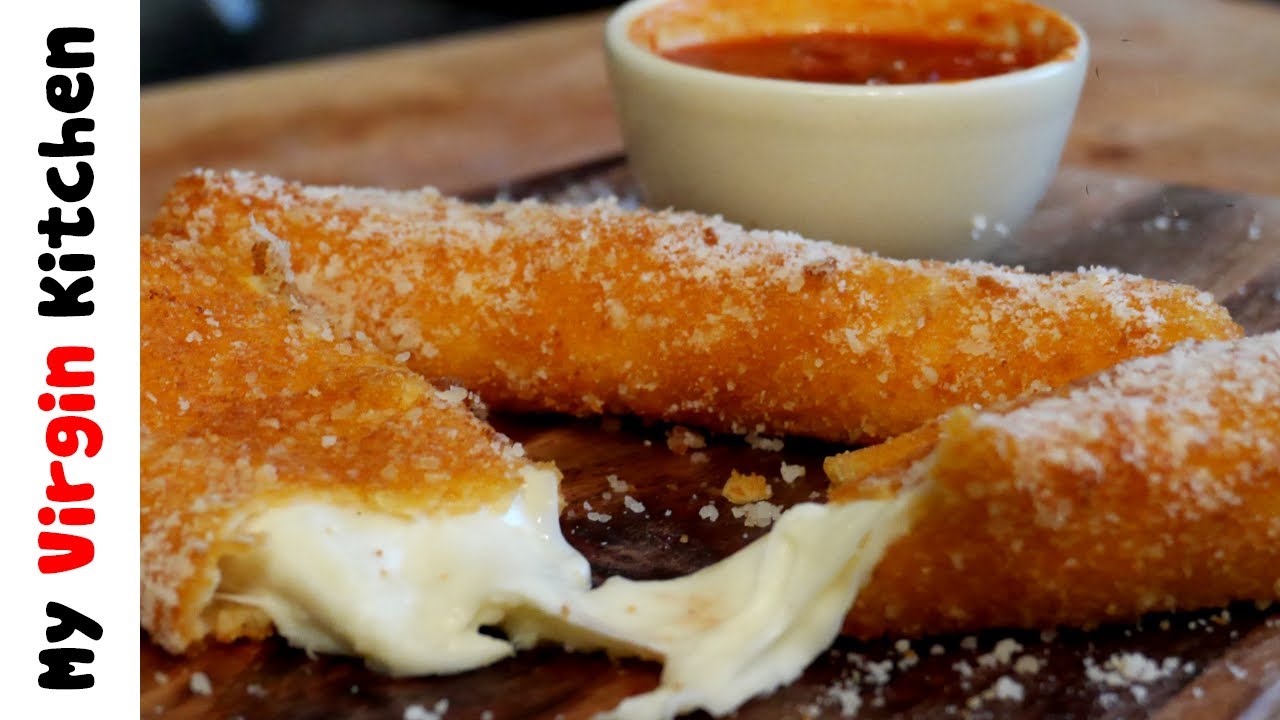 HOW TO MAKE MOZZARELLA STICKS
