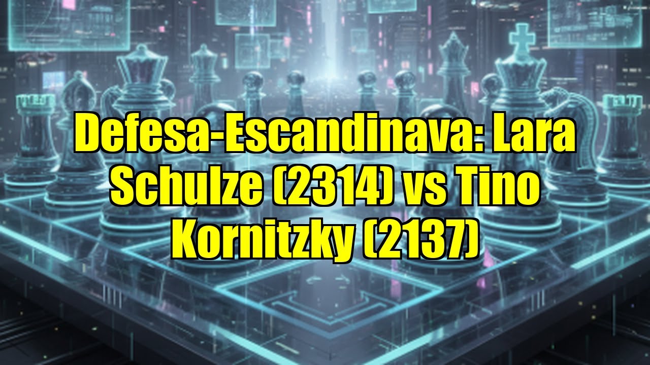 Defesa-Escandinava: Lara Schulze (2314) vs Tino Kornitzky (2137)