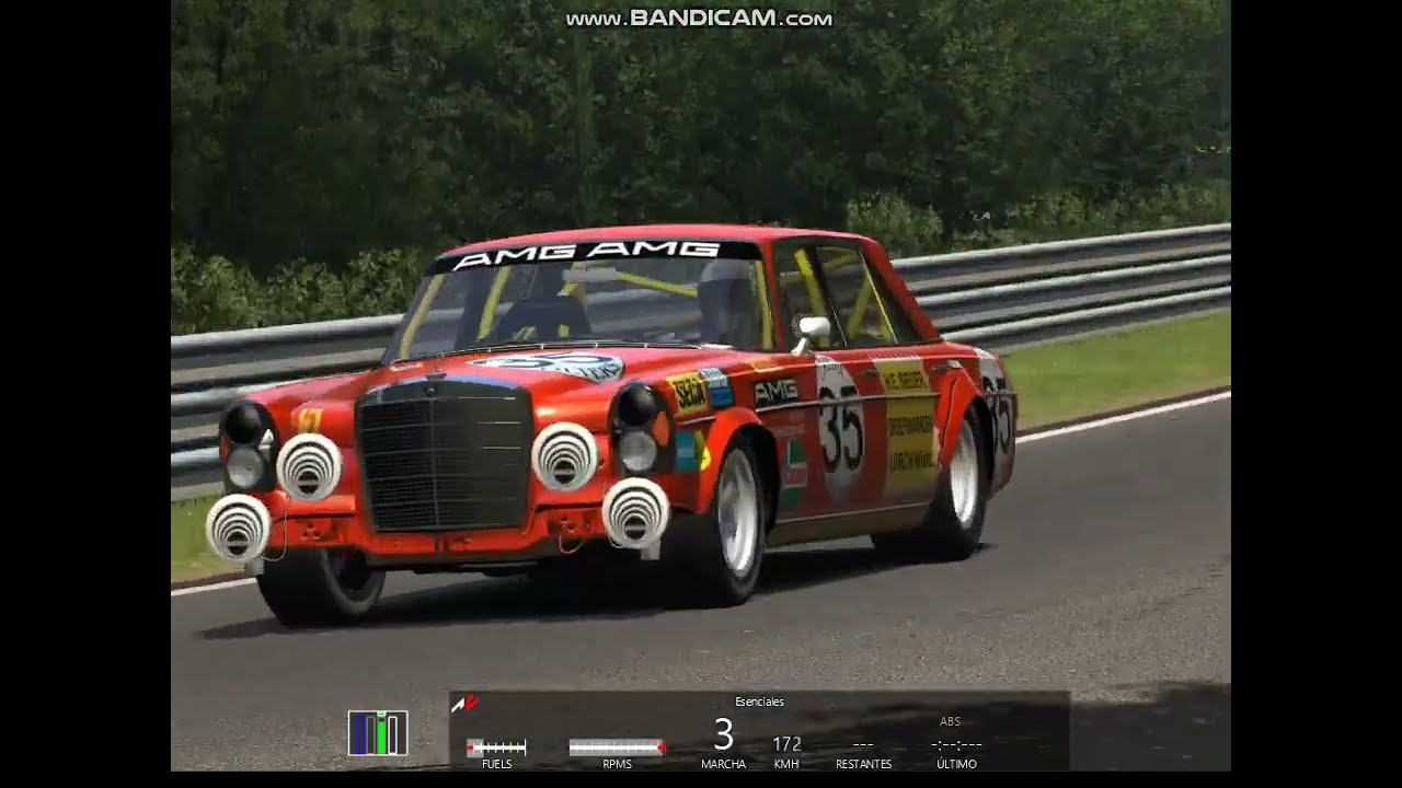 Assetto Corsa amg 300sel rote sau