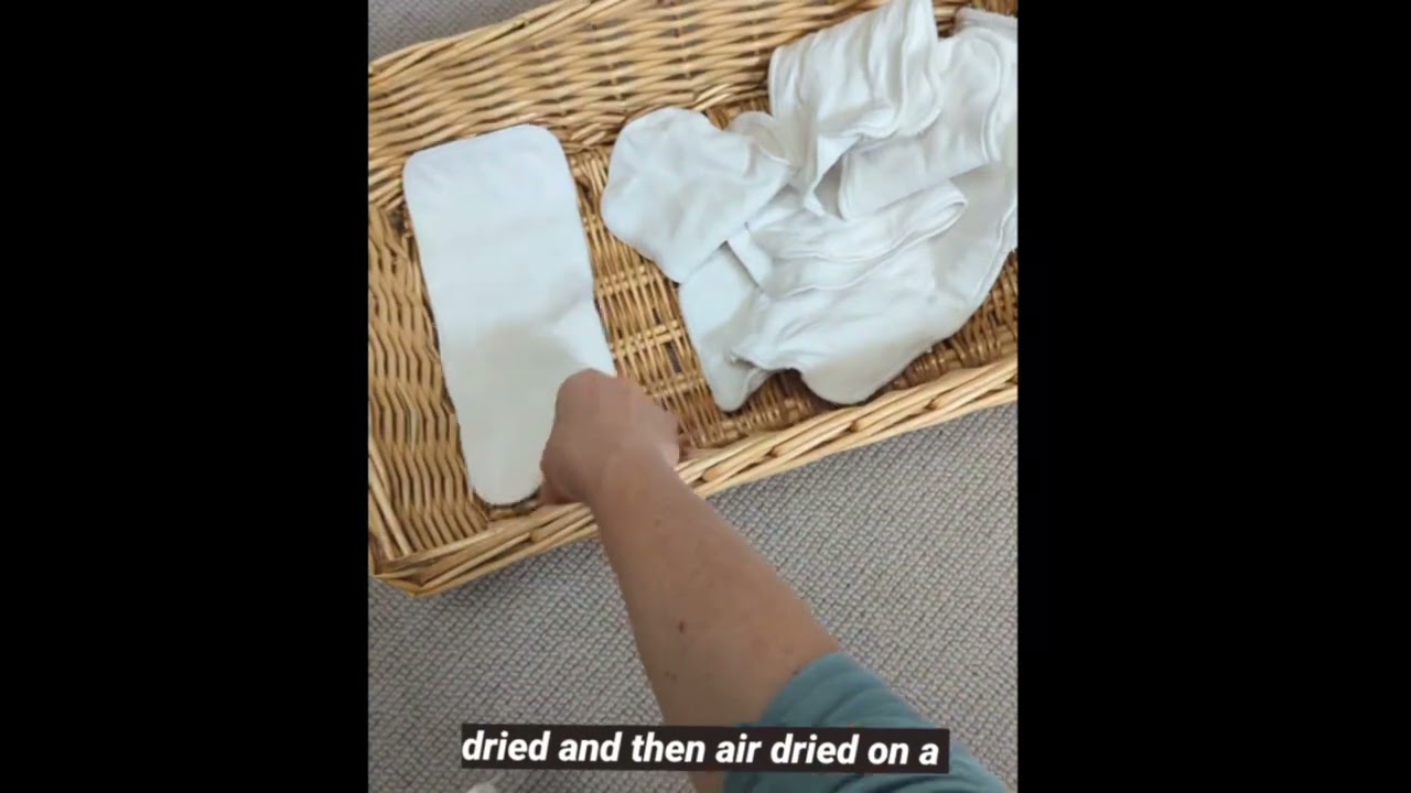 How do you keep hemp cloth nappy inserts soft?