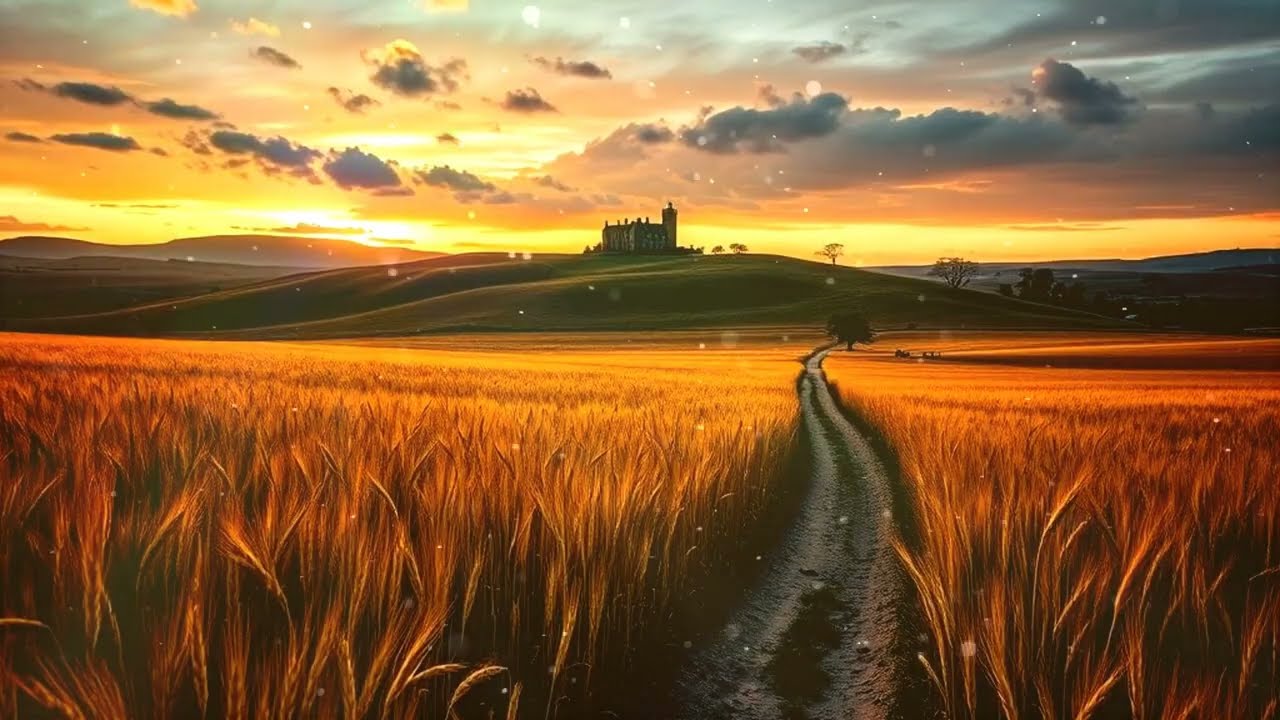 Wuthering Heights Sunset Ambience | Calm Your Mind & Focus with Romantic Mystery Music