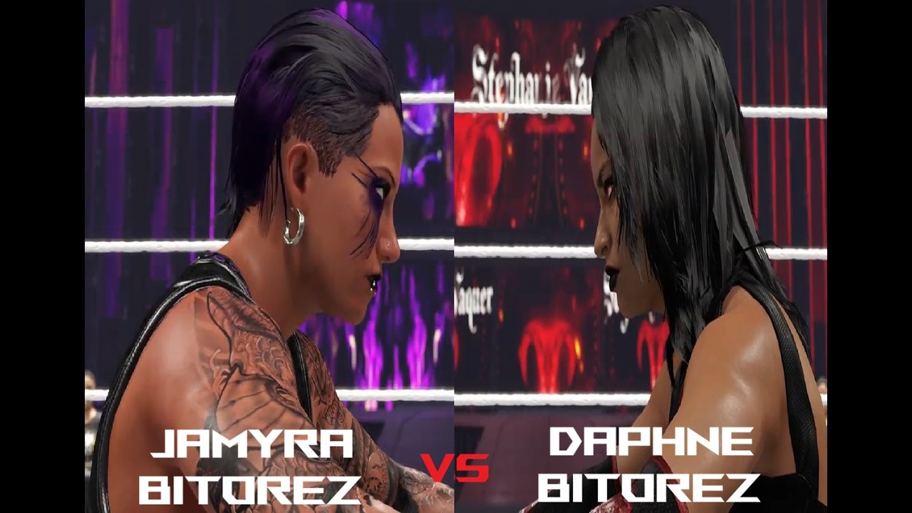 Wrestlemania - Tokyo N1: Jamyra Bitorez Vs Daphne Bitorez: U.S. Championship