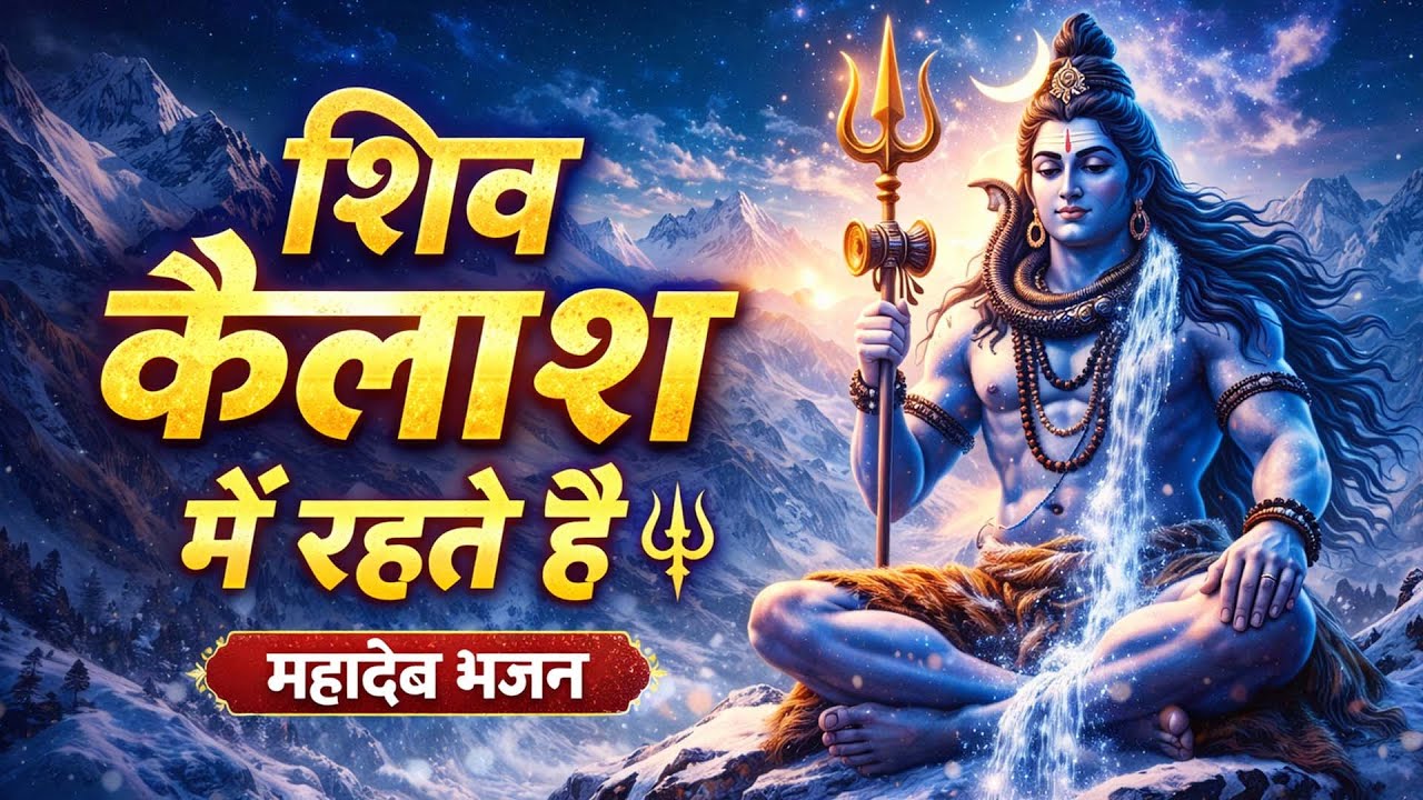 शिव कैलाश भजन | Shiv Kailash Mein Rehte Hain | Mahadev Bhajan 2026 | Om Namah Shivay