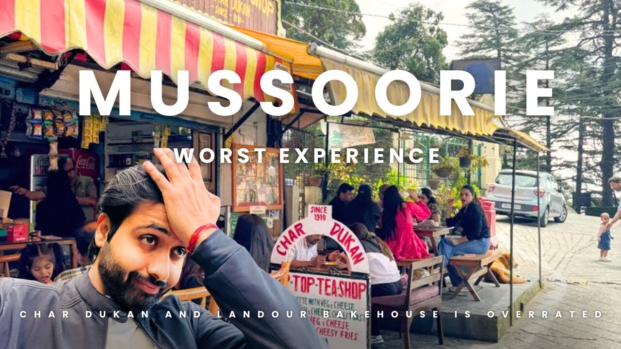 Char Dukan, Landour Overhyped ? | Worst Food Experience | Mussoorie Trip #travel #mussoorie #vlog
