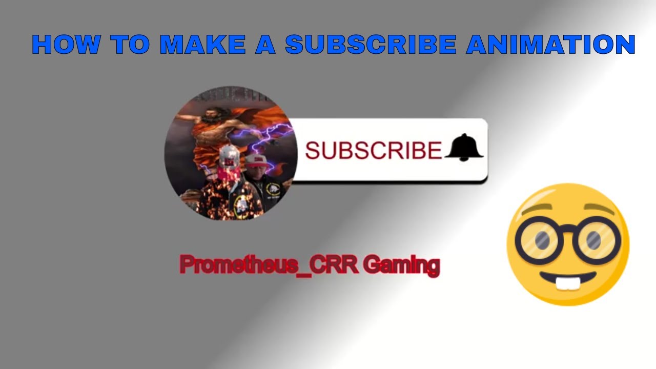 How To Make A Subscribe Animation With Hitfilm Express