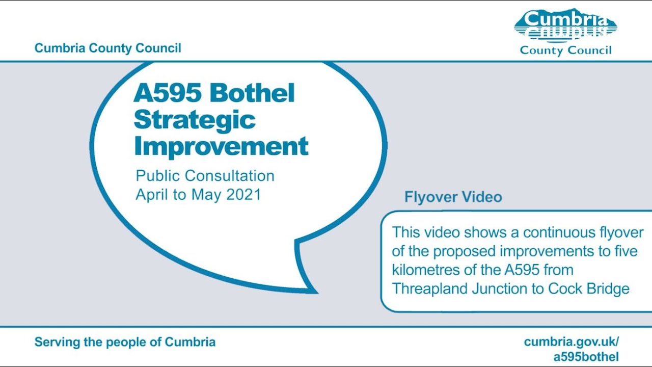 A595 Bothel Strategic Improvement - Flyover Video