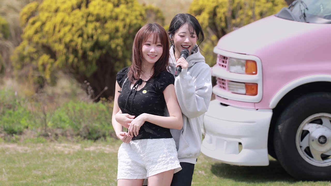 [4K]QWER '어디로든 버스킹' 히나 직캠 풀버전 HINA FULLver. FANCAM 250419