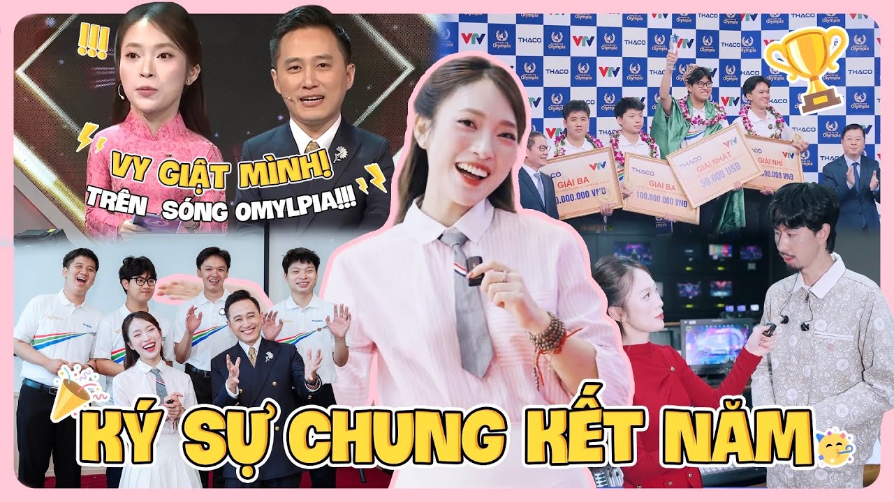 Làm Việc ở Gameshow Lâu Đời Nhất Việt Nam?! 🤯 Hậu trường Chung kết Olympia 25NĂM Vỡ Oà Cảm Xúc VyLog