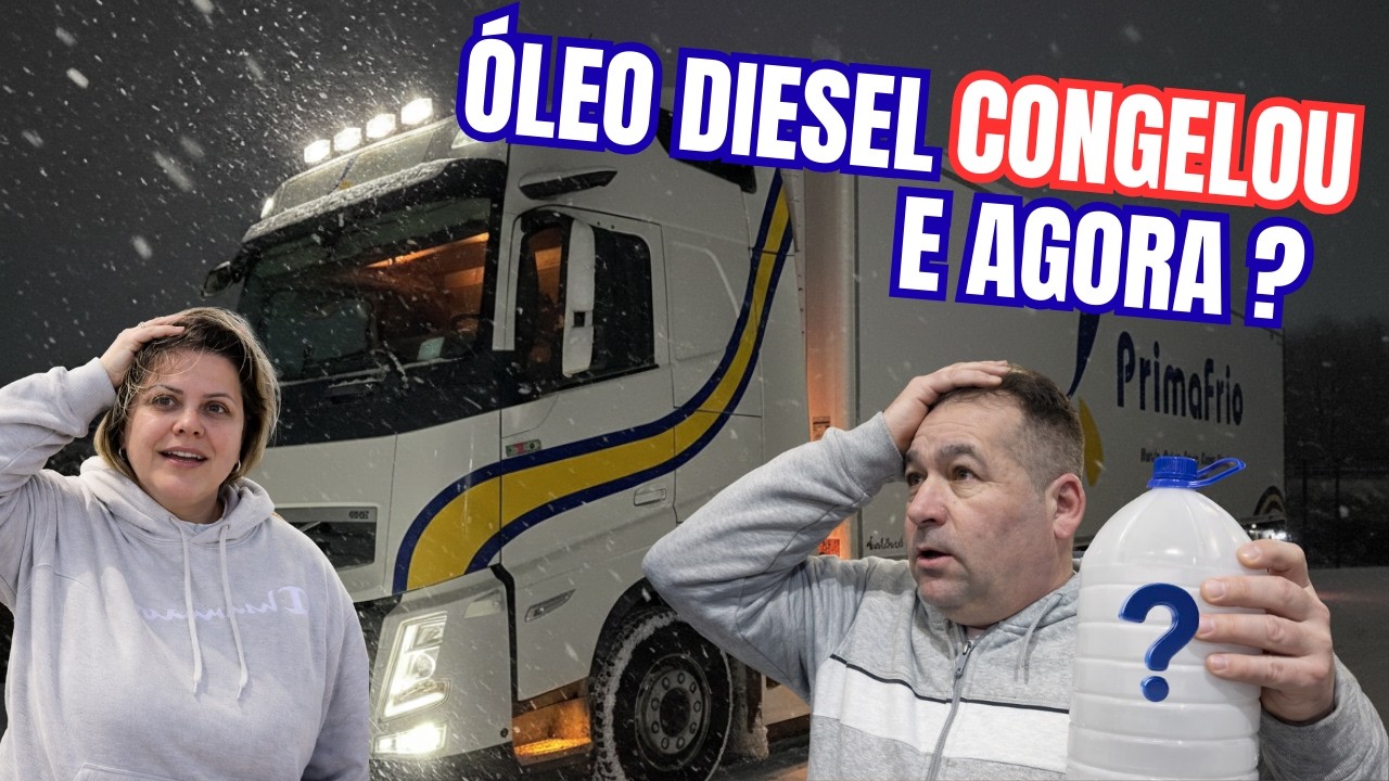 ÓLEO DIESEL CONGELOU E AGORA?