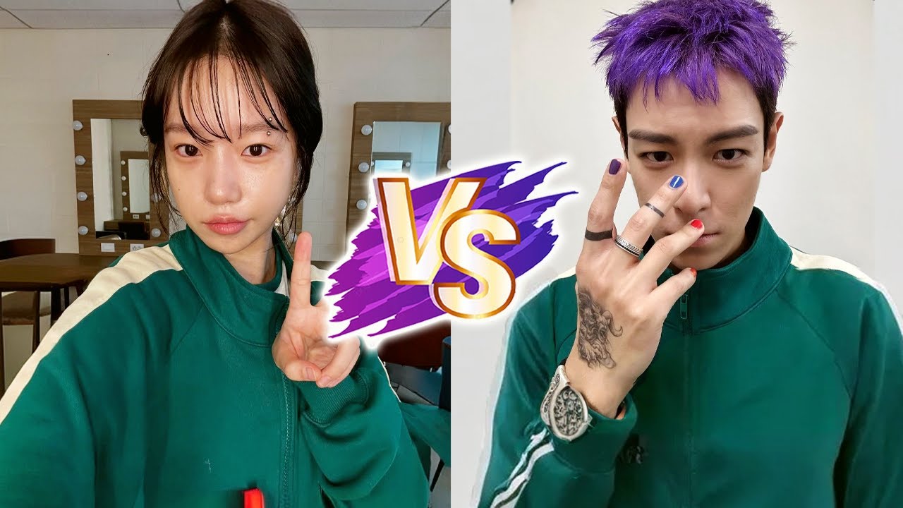Jo Yu-ri (Player 222) VS T.O.P (Thanos 230) Natural Transformation 🌟 2025 | From 0 To Squid Game