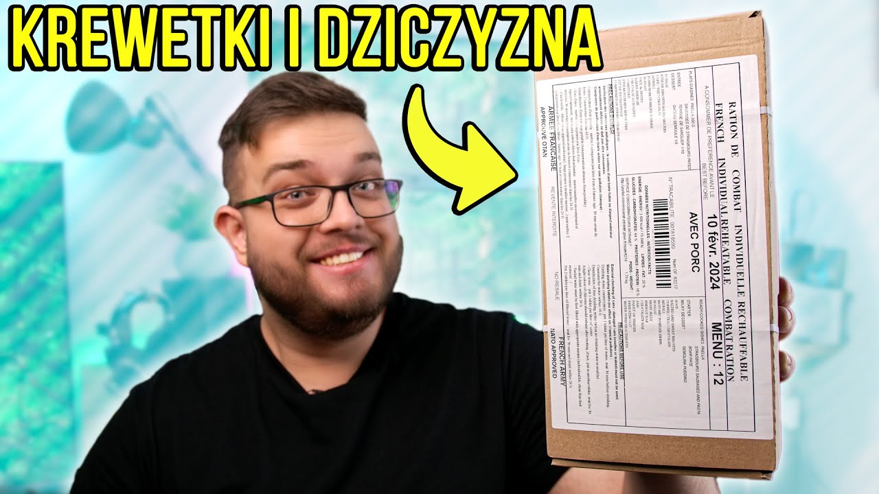 Kupiłem NAJNOWSZĄ Wojskową Francuską Rację Żywnościową
