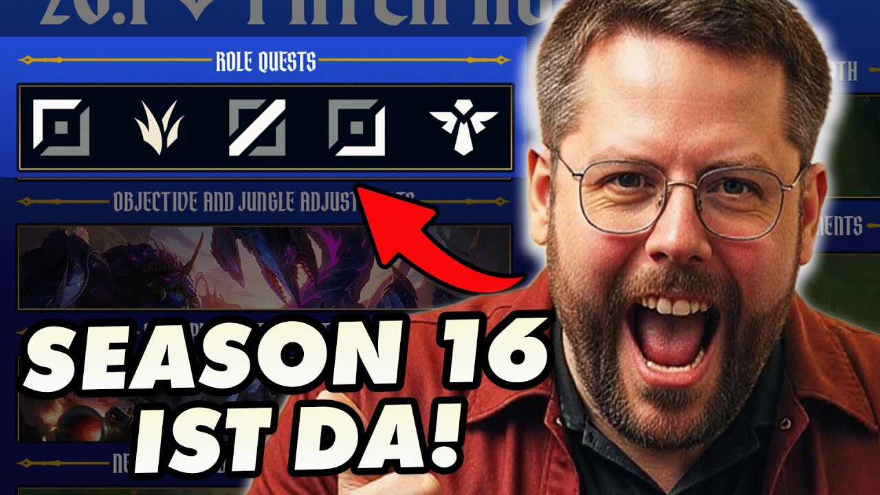SEASON 16 IST DA! ALLES ÜBER DIE ROLLEN-QUESTS!