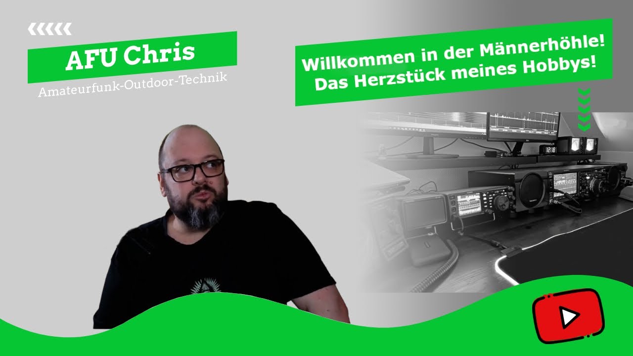 Willkommen in der Funker-M&auml;nnerh&ouml;hle! Das Herzst&uuml;ck meines Hobbys! #amateurfunk #cbfunk #hamradio